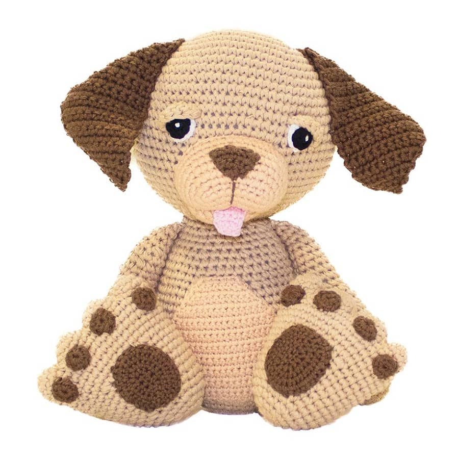 Amigurumi Koer 1 heegeldatud kaisuloom