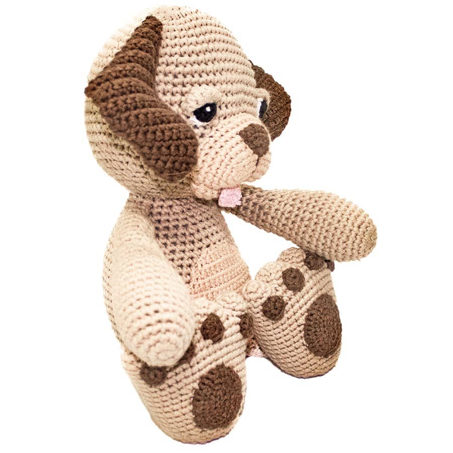 Amigurumi Koer 2 heegeldatud kaisuloom