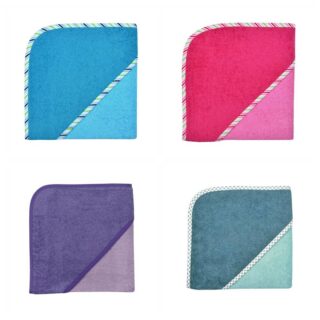 kapuutsiga vannirätik