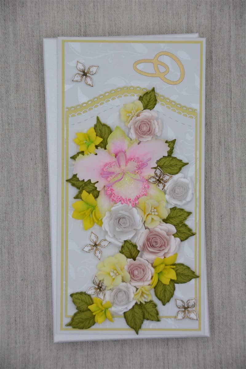 Pulmakaart "LUKSUSLIK ORHIDEE" 2 Pulmakaart "LUKSUSLIK ORHIDEE" - Image 2