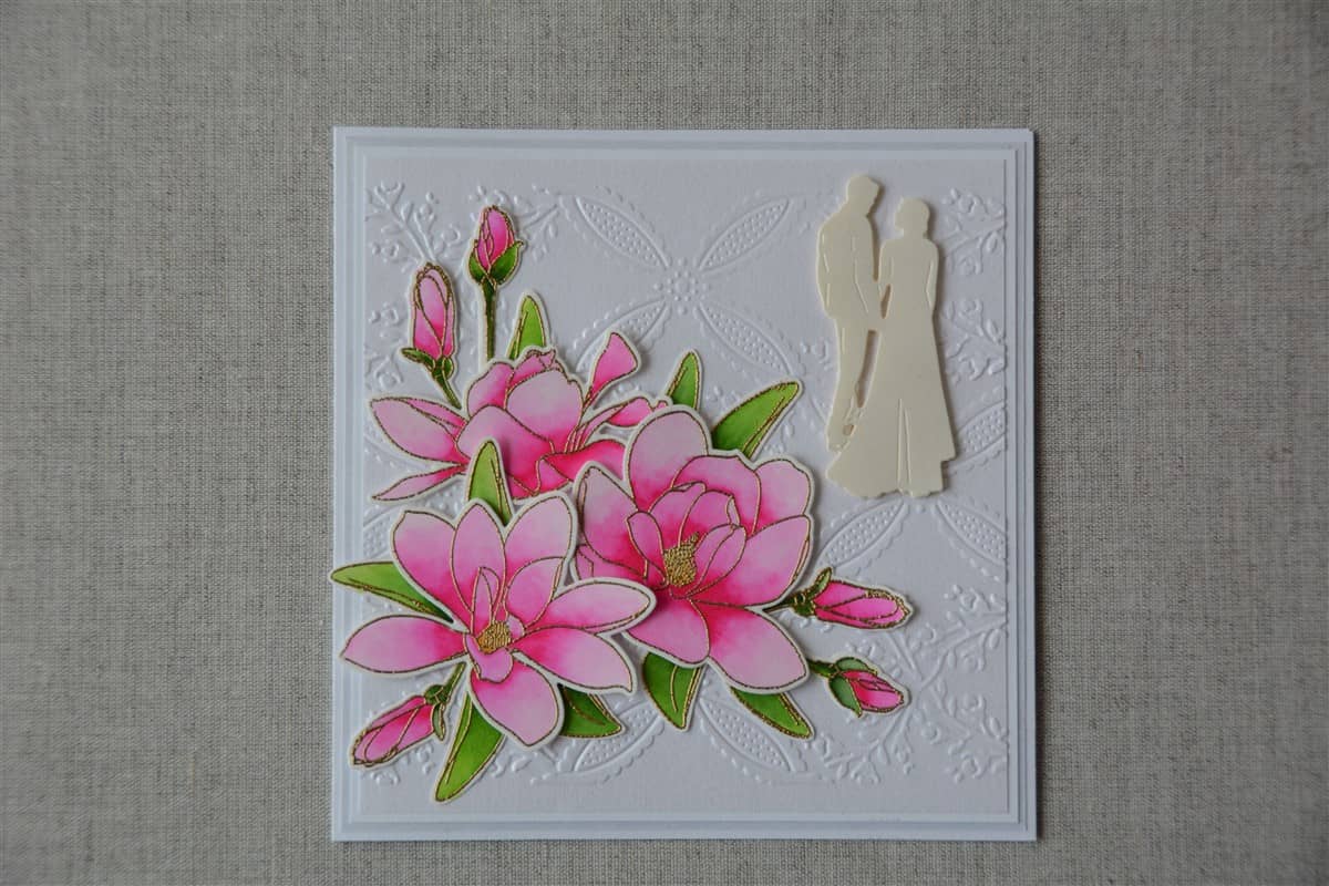 Pulmakaart "ROOSAD MAGNOOLIAD" 2 Pulmakaart "ROOSAD MAGNOOLIAD" - Image 2