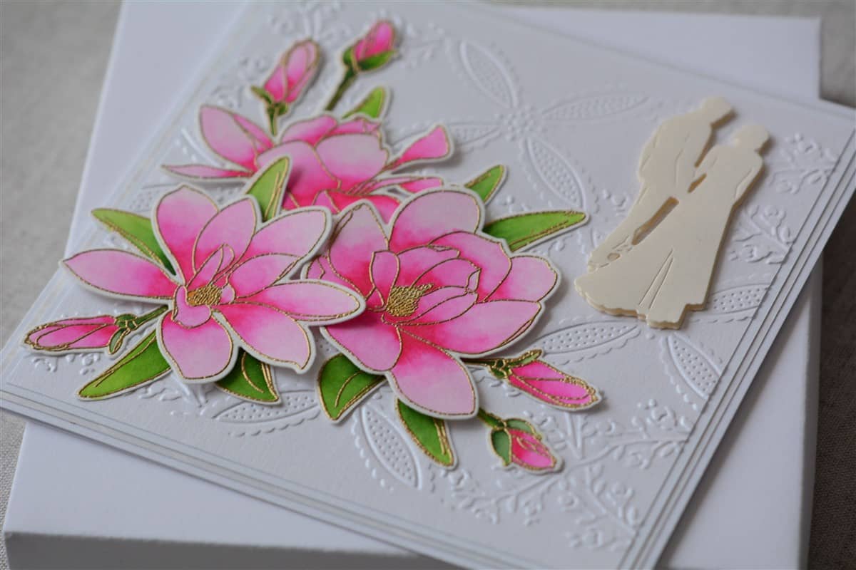 Pulmakaart "ROOSAD MAGNOOLIAD" 3 Pulmakaart "ROOSAD MAGNOOLIAD" - Image 3