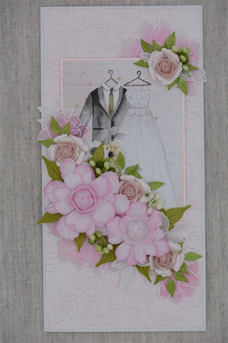 Pulmakaart "ROOSAD LILLED" 2 Pulmakaart "ROOSAD LILLED" - Image 2