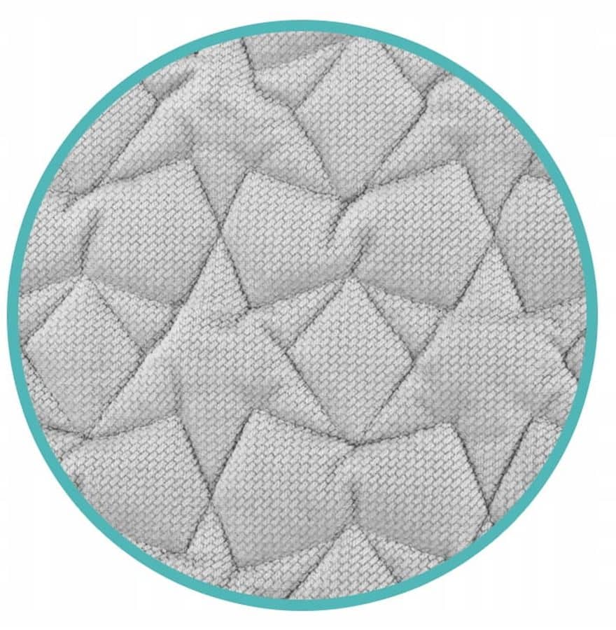 Lastetekk velvetist 75x100cm + padi (Babymam) 8 lastetekk hall velvettekk