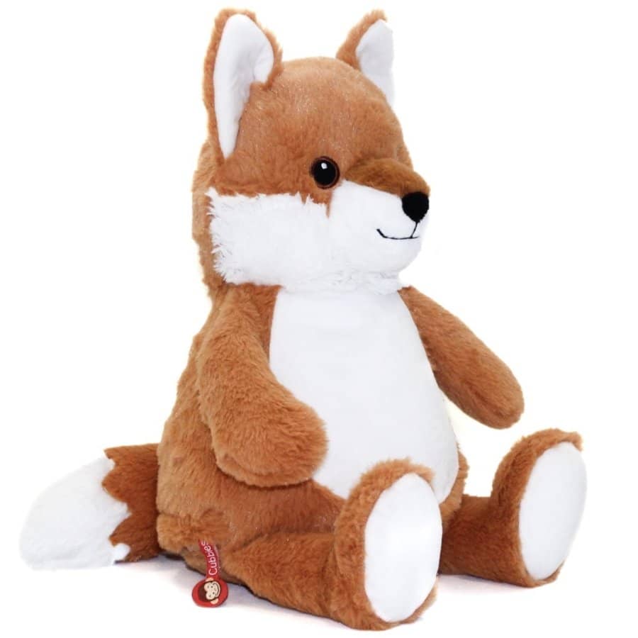 Pehmolelu Kettu 2 nimikoitu lahja