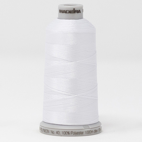 Madeira Polyneon 75 - 1801 valge (Super White), 2500m 1 madeira polyneon 75-1801