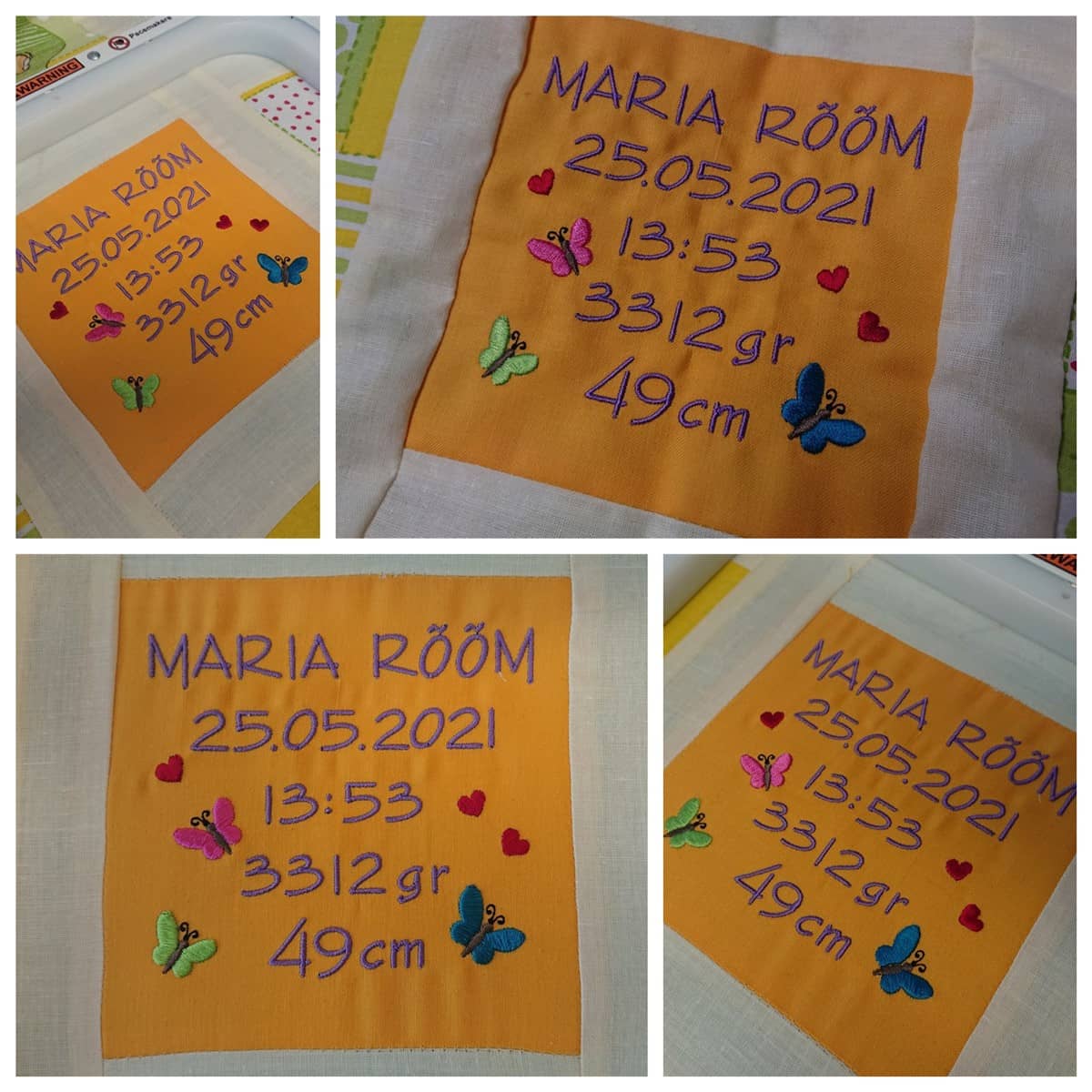 Sünniandmetega lapitekk 2 Maria