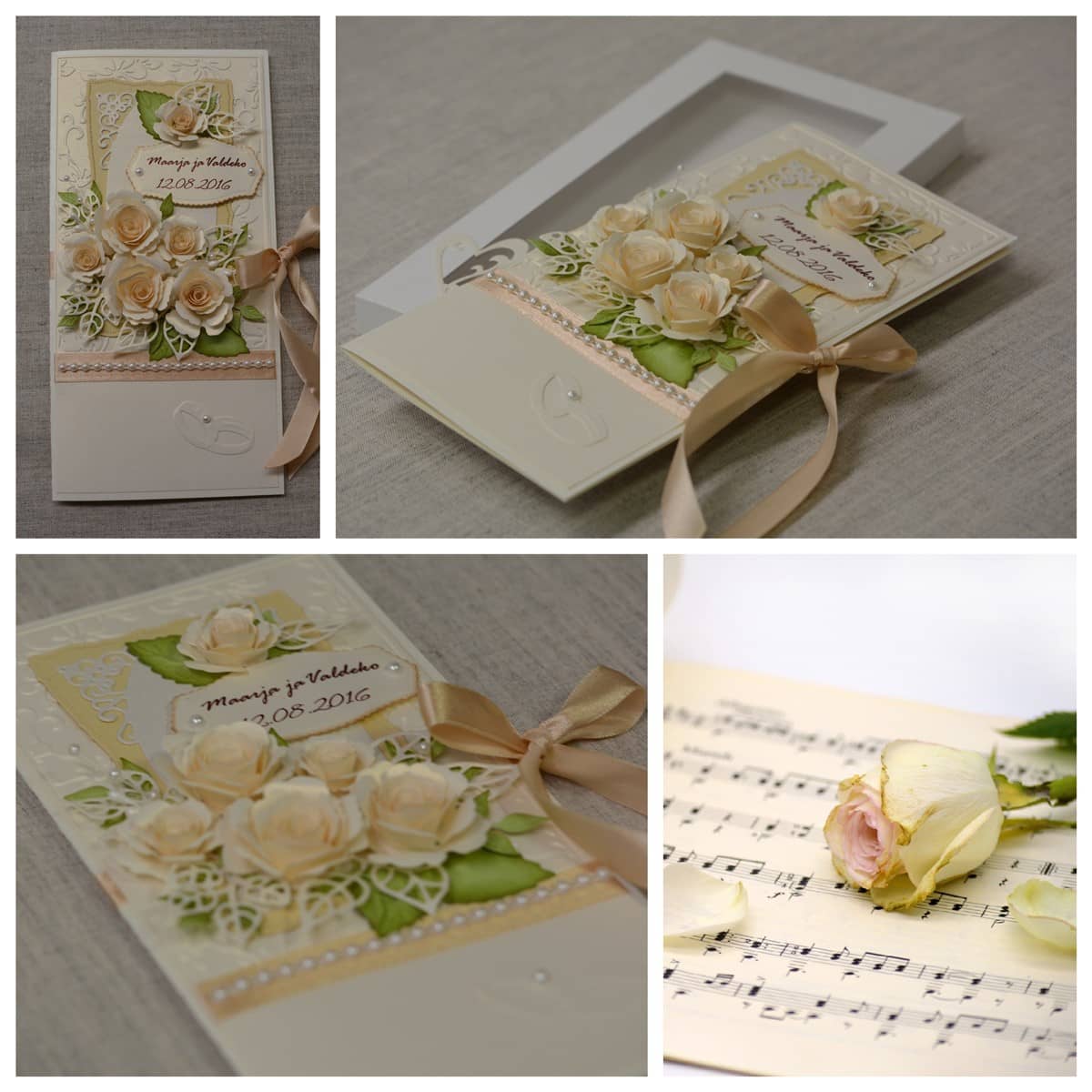 Pulmakaart "Rooside lilleaias" 2 Rooside lilleaias