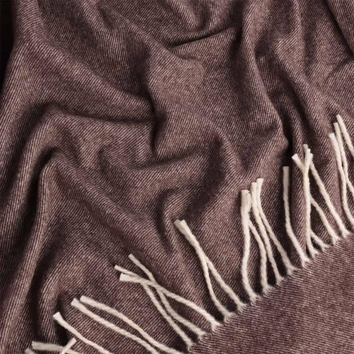 Pruun kašmiirpleed 140x200cm (50%) 2 Pruun kašmiirpleed 140x200cm (50%) - Image 2